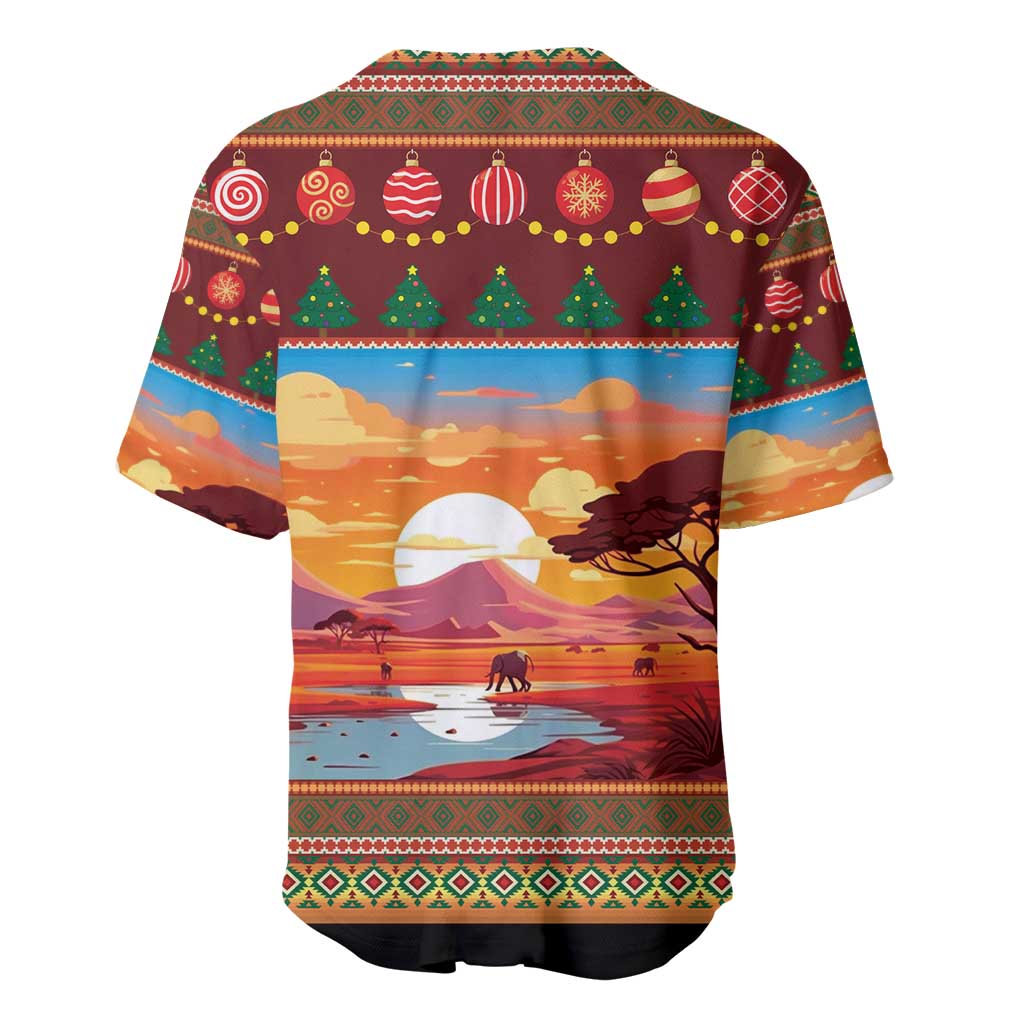 African Heritage and Celebrated Christmas Baseball Jersey - Wonder Print Shop