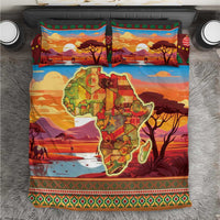 African Heritage and Celebrated Christmas Bedding Set - Wonder Print Shop