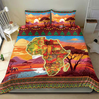 African Heritage and Celebrated Christmas Bedding Set - Wonder Print Shop