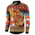 African Heritage and Celebrated Christmas Button Sweatshirt - Wonder Print Shop