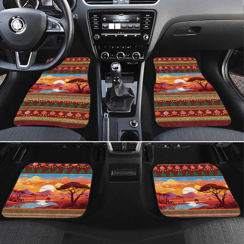 African Heritage and Celebrated Christmas Car Mats - Wonder Print Shop
