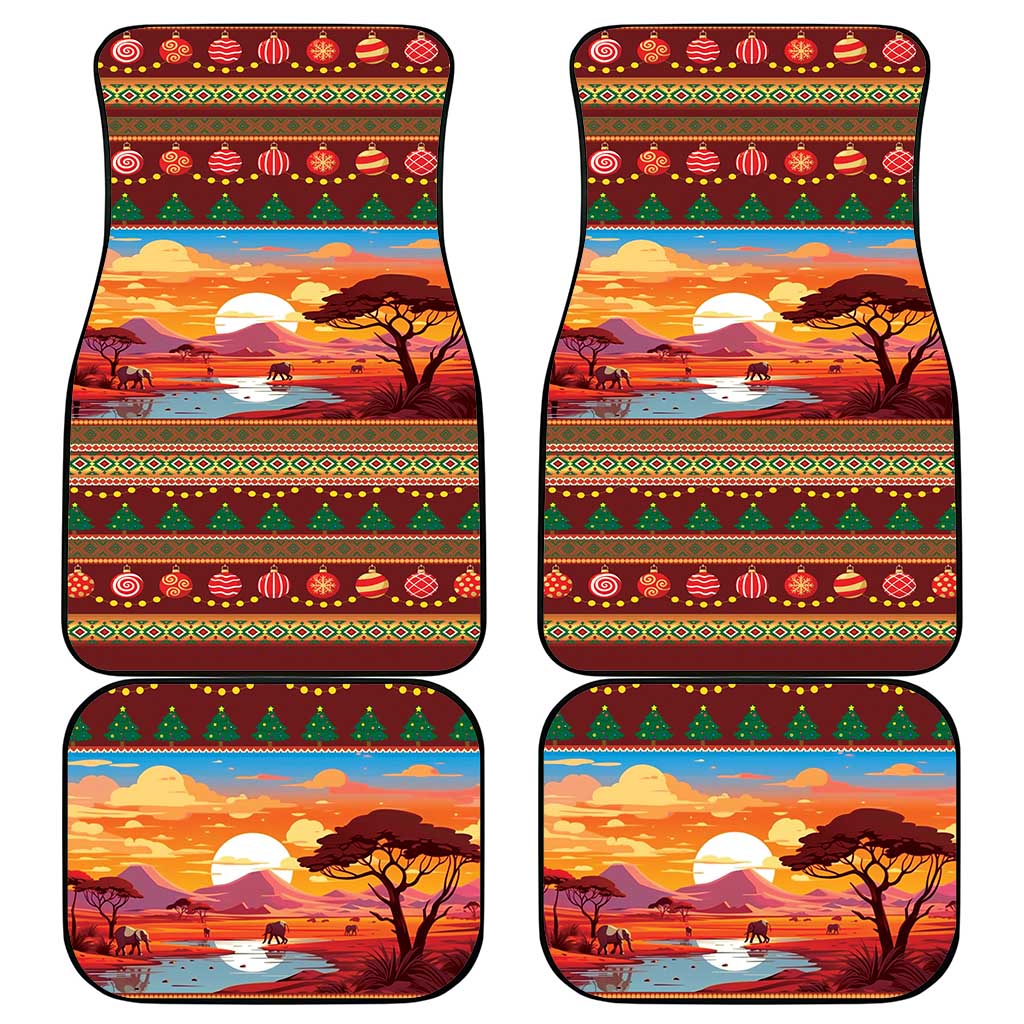 African Heritage and Celebrated Christmas Car Mats - Wonder Print Shop