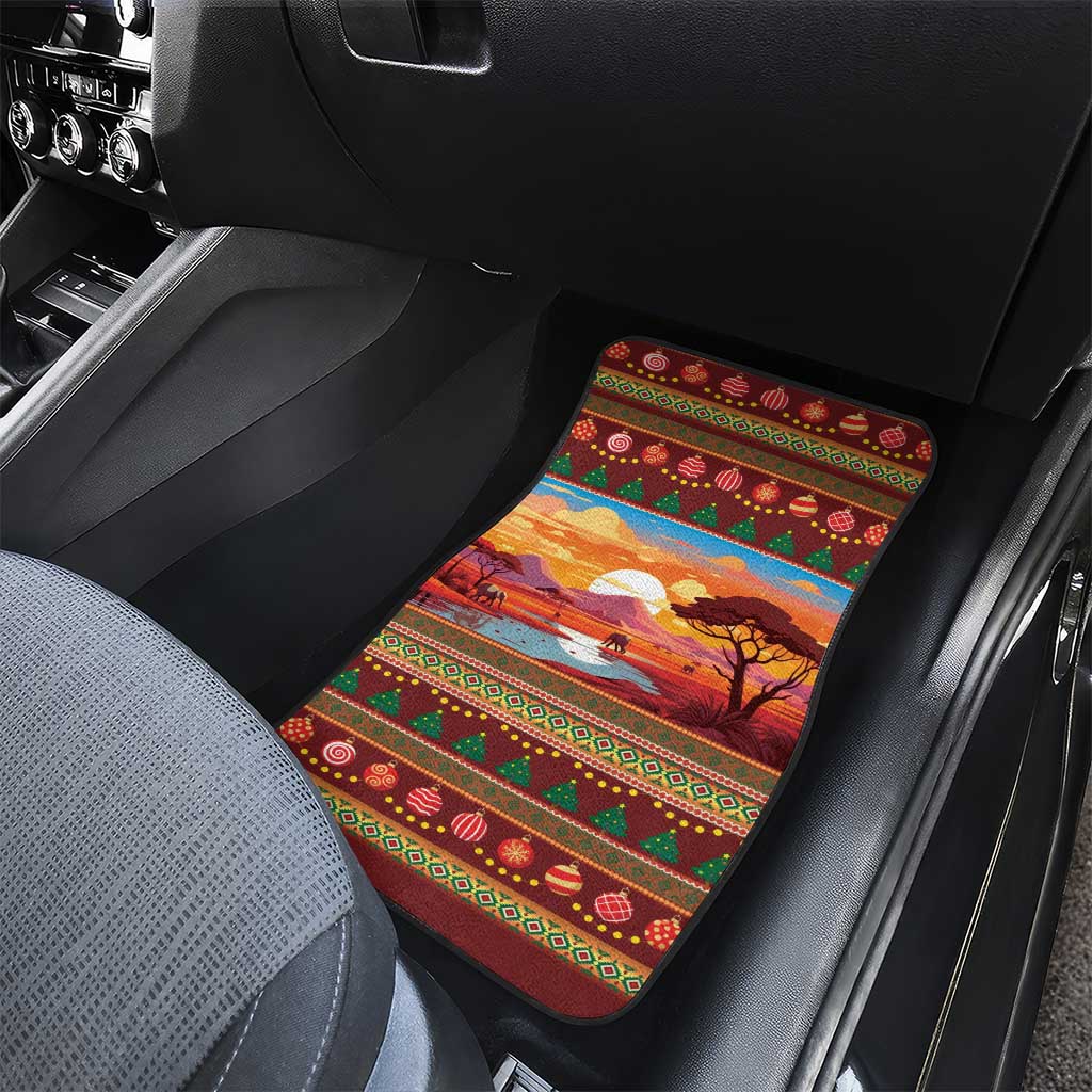 African Heritage and Celebrated Christmas Car Mats - Wonder Print Shop