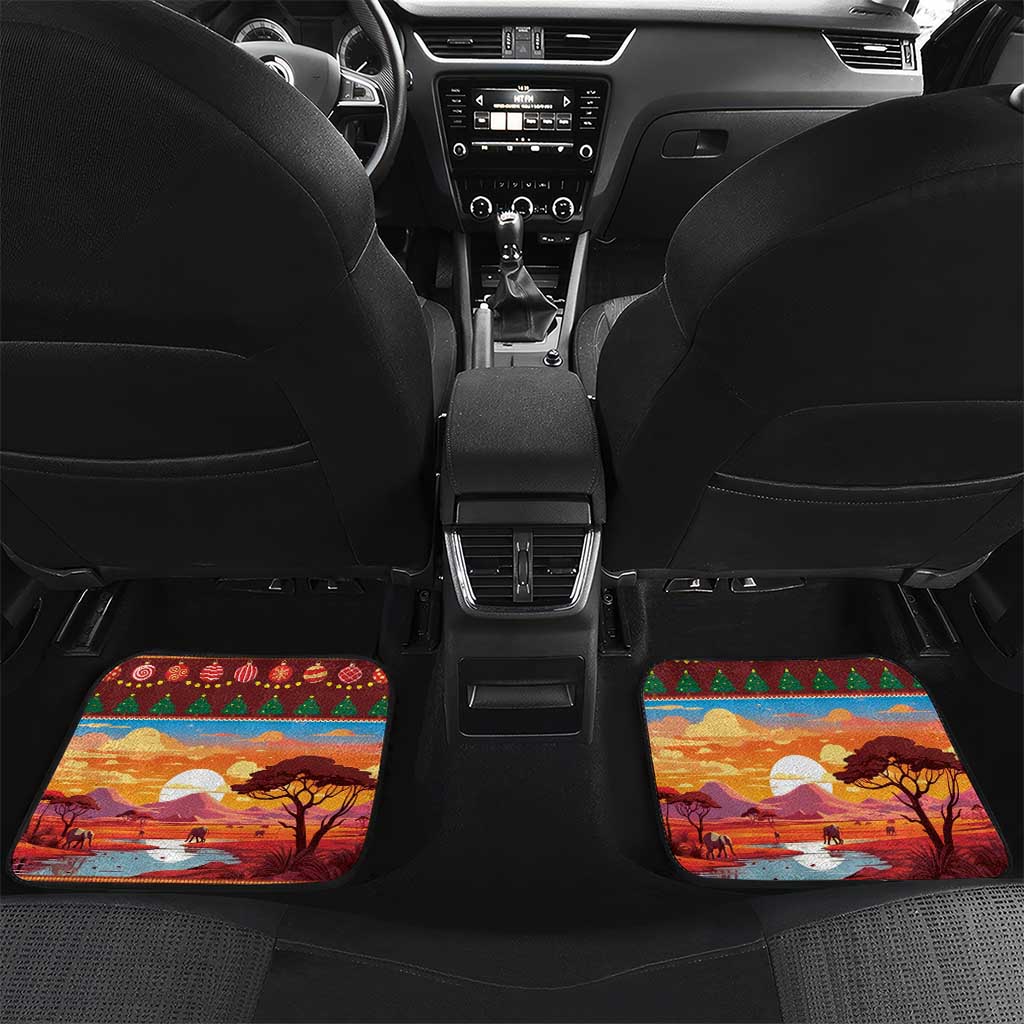 African Heritage and Celebrated Christmas Car Mats - Wonder Print Shop