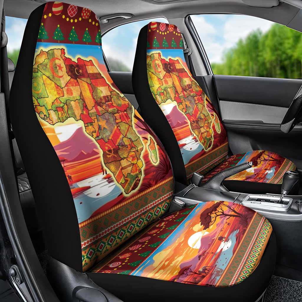 African Heritage and Celebrated Christmas Car Seat Cover - Wonder Print Shop