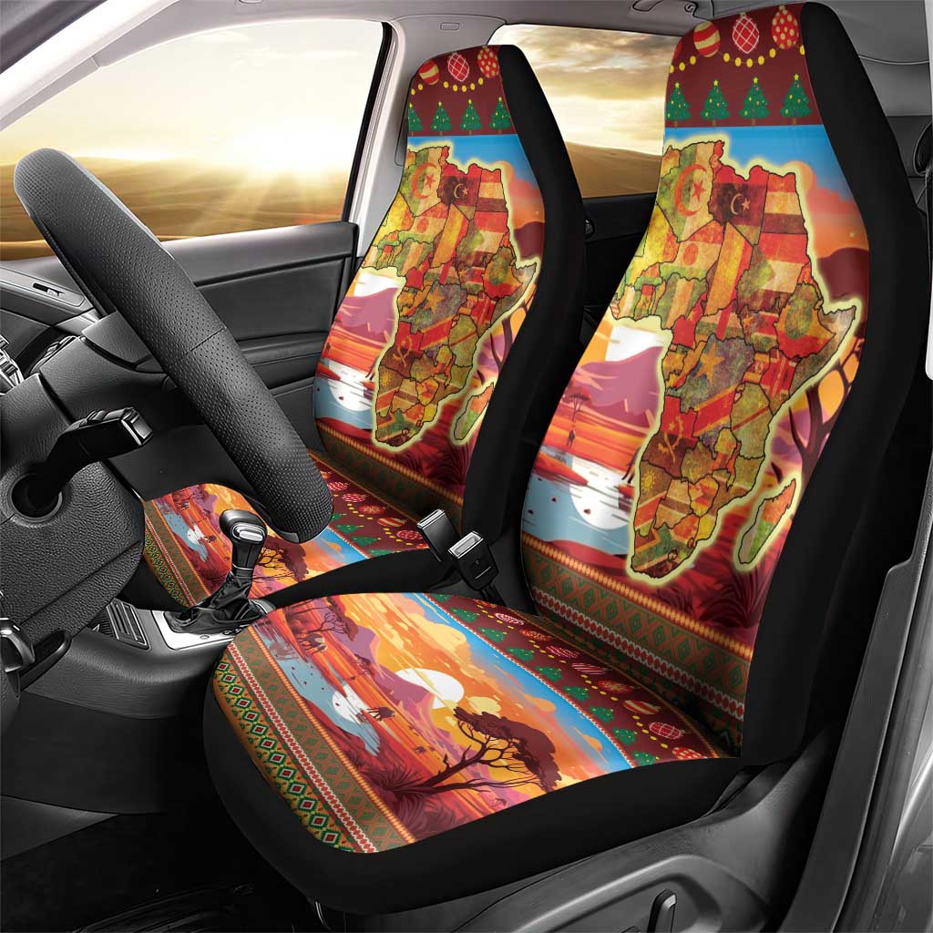 African Heritage and Celebrated Christmas Car Seat Cover - Wonder Print Shop