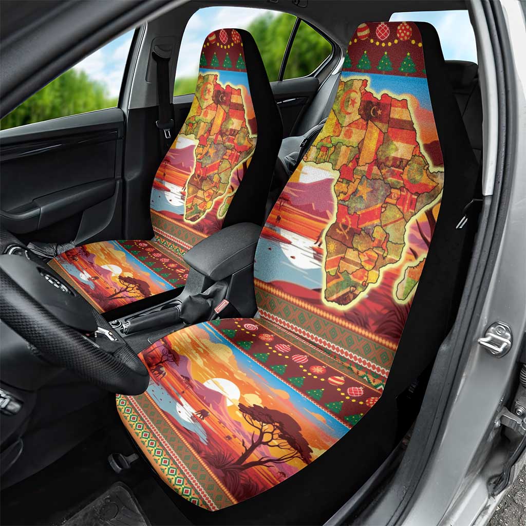 African Heritage and Celebrated Christmas Car Seat Cover - Wonder Print Shop
