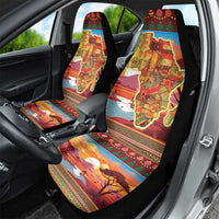 African Heritage and Celebrated Christmas Car Seat Cover - Wonder Print Shop