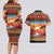 African Heritage and Celebrated Christmas Couples Matching Long Sleeve Bodycon Dress and Hawaiian Shirt - Wonder Print Shop