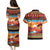 African Heritage and Celebrated Christmas Couples Matching Puletasi and Hawaiian Shirt - Wonder Print Shop