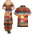 African Heritage and Celebrated Christmas Couples Matching Summer Maxi Dress and Hawaiian Shirt - Wonder Print Shop