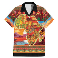 African Heritage and Celebrated Christmas Family Matching Mermaid Dress and Hawaiian Shirt - Wonder Print Shop