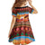 African Heritage and Celebrated Christmas Family Matching Off The Shoulder Long Sleeve Dress and Hawaiian Shirt - Wonder Print Shop