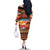 African Heritage and Celebrated Christmas Family Matching Off The Shoulder Long Sleeve Dress and Hawaiian Shirt - Wonder Print Shop