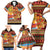 African Heritage and Celebrated Christmas Family Matching Short Sleeve Bodycon Dress and Hawaiian Shirt - Wonder Print Shop