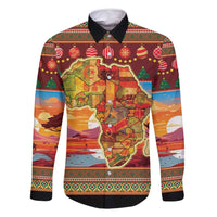 African Heritage and Celebrated Christmas Family Matching Summer Maxi Dress and Hawaiian Shirt - Wonder Print Shop