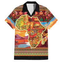 African Heritage and Celebrated Christmas Family Matching Tank Maxi Dress and Hawaiian Shirt - Wonder Print Shop
