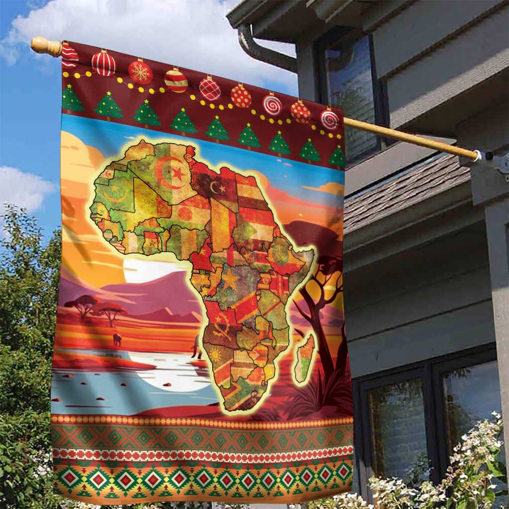 African Heritage and Celebrated Christmas Garden Flag - Wonder Print Shop