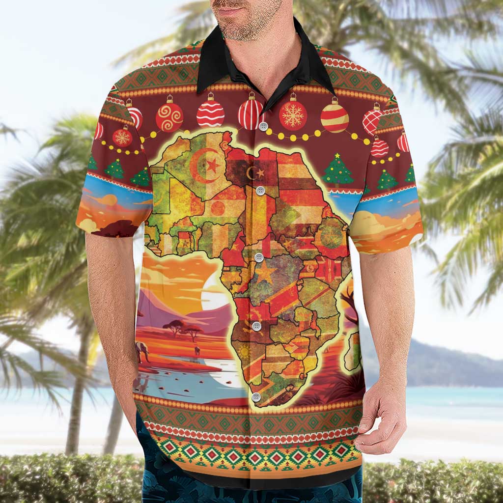 African Heritage and Celebrated Christmas Hawaiian Shirt - Wonder Print Shop