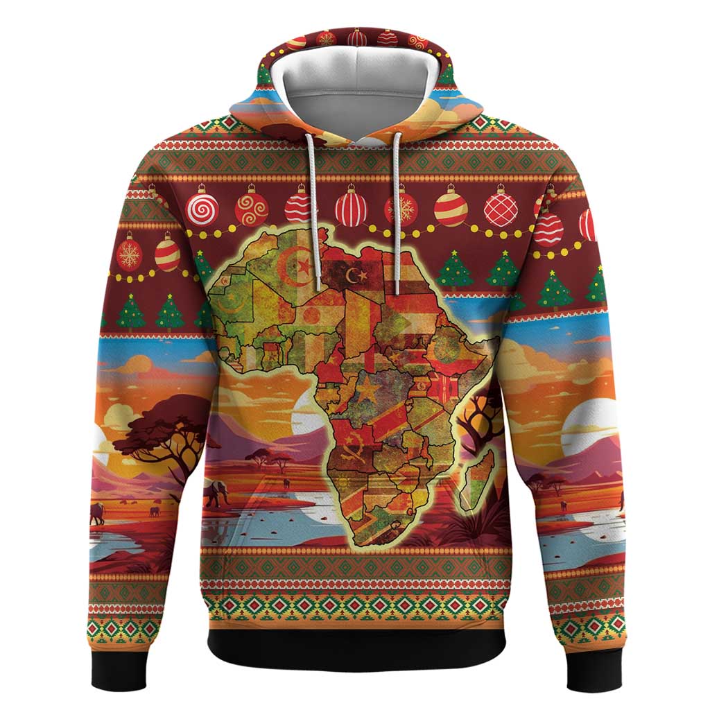 African Heritage and Celebrated Christmas Hoodie - Wonder Print Shop