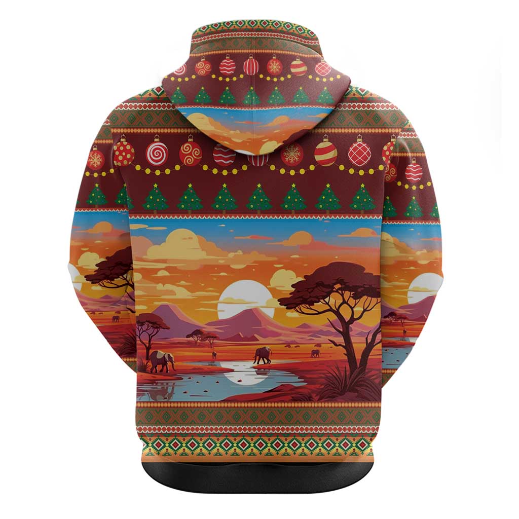 African Heritage and Celebrated Christmas Hoodie - Wonder Print Shop