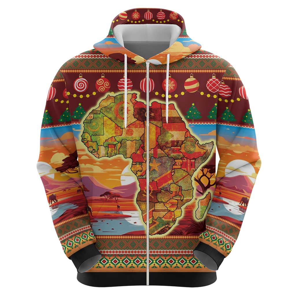 African Heritage and Celebrated Christmas Hoodie - Wonder Print Shop