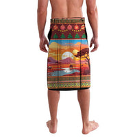 African Heritage and Celebrated Christmas Lavalava - Wonder Print Shop