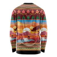 African Heritage and Celebrated Christmas Long Sleeve Shirt - Wonder Print Shop