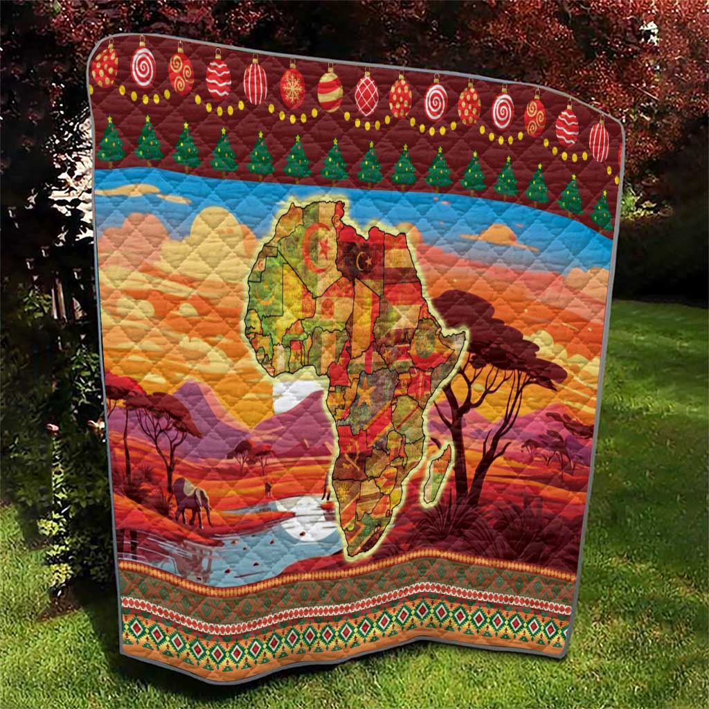 African Heritage and Celebrated Christmas Quilt - Wonder Print Shop
