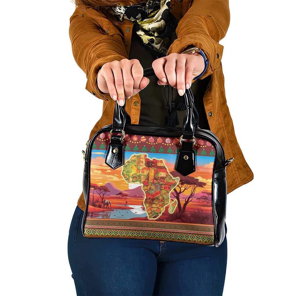 African Heritage and Celebrated Christmas Shoulder Handbag