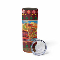 African Heritage and Celebrated Christmas Skinny Tumbler - Wonder Print Shop
