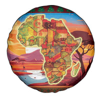 African Heritage and Celebrated Christmas Spare Tire Cover - Wonder Print Shop