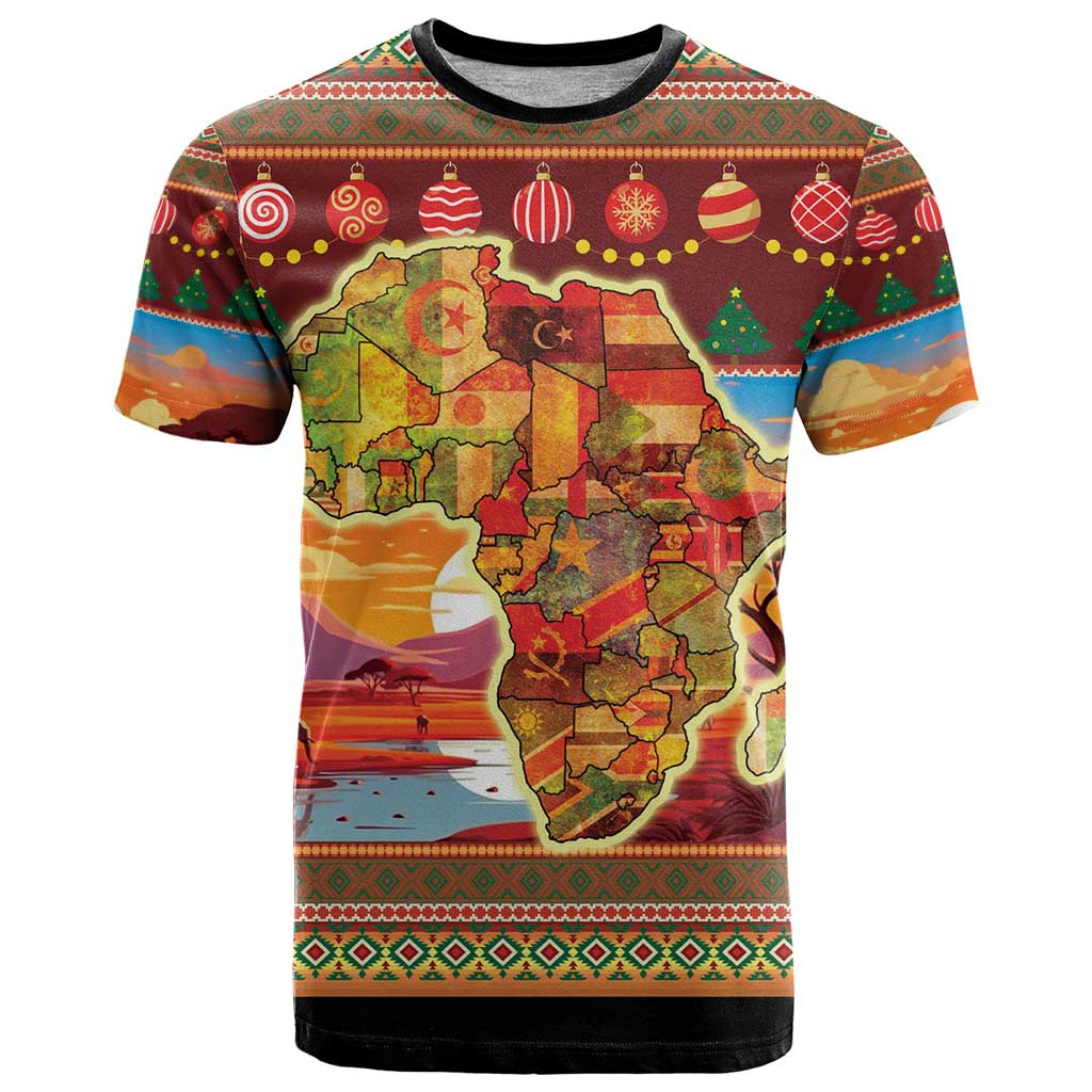 African Heritage and Celebrated Christmas T Shirt - Wonder Print Shop
