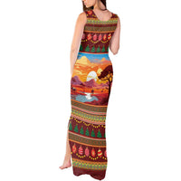 African Heritage and Celebrated Christmas Tank Maxi Dress - Wonder Print Shop