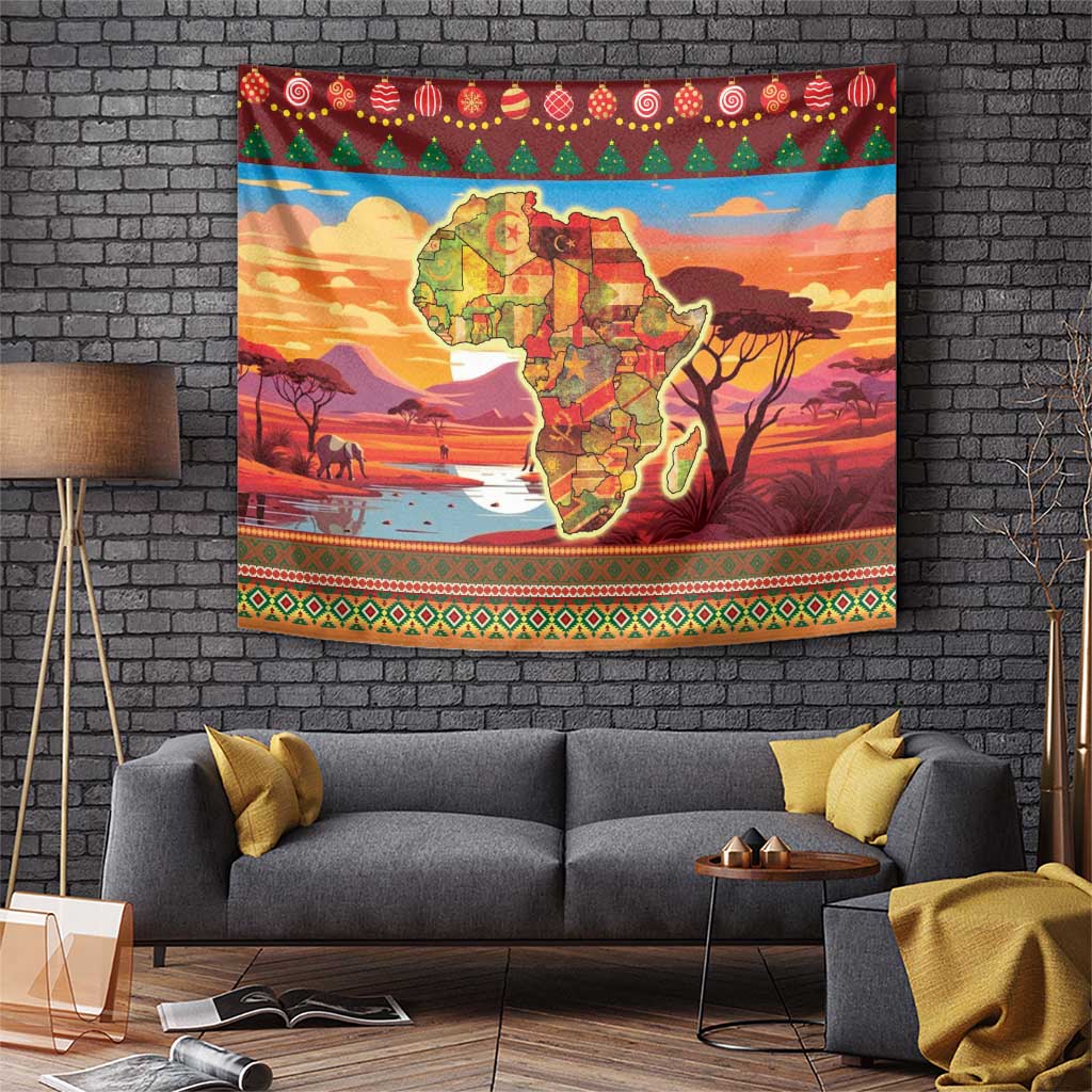 African Heritage and Celebrated Christmas Tapestry - Wonder Print Shop