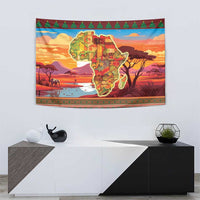 African Heritage and Celebrated Christmas Tapestry - Wonder Print Shop