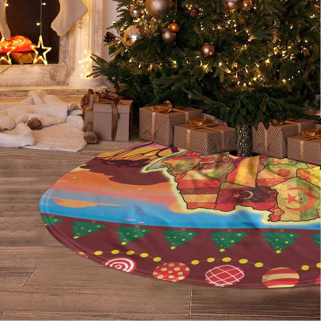 African Heritage and Celebrated Christmas Tree Skirt - Wonder Print Shop