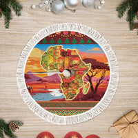 African Heritage and Celebrated Christmas Tree Skirt - Wonder Print Shop