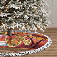 African Heritage and Celebrated Christmas Tree Skirt - Wonder Print Shop