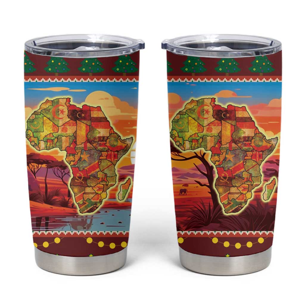 African Heritage and Celebrated Christmas Tumbler Cup - Wonder Print Shop