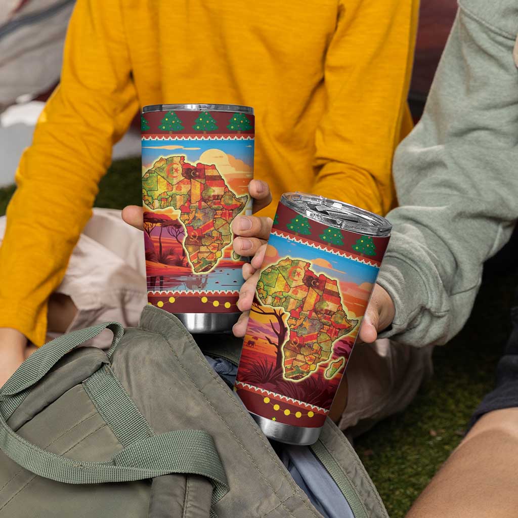 African Heritage and Celebrated Christmas Tumbler Cup - Wonder Print Shop