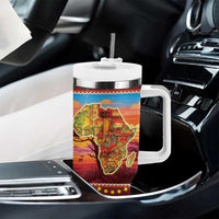 African Heritage and Celebrated Christmas Tumbler With Handle - Wonder Print Shop