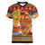 African Heritage and Celebrated Christmas Women V-Neck T-Shirt - Wonder Print Shop