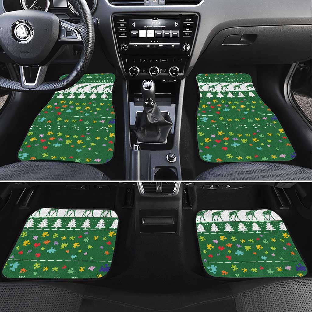 Giraffe Autism Car Mats Seeing The World From Different Angles - Wonder Print Shop