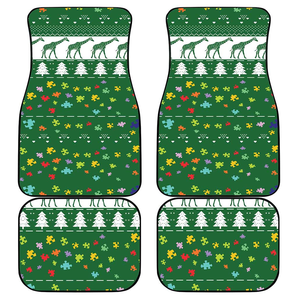 Giraffe Autism Car Mats Seeing The World From Different Angles - Wonder Print Shop