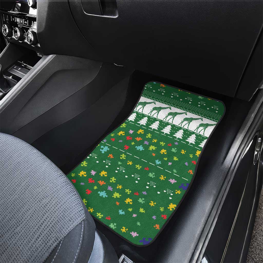Giraffe Autism Car Mats Seeing The World From Different Angles - Wonder Print Shop
