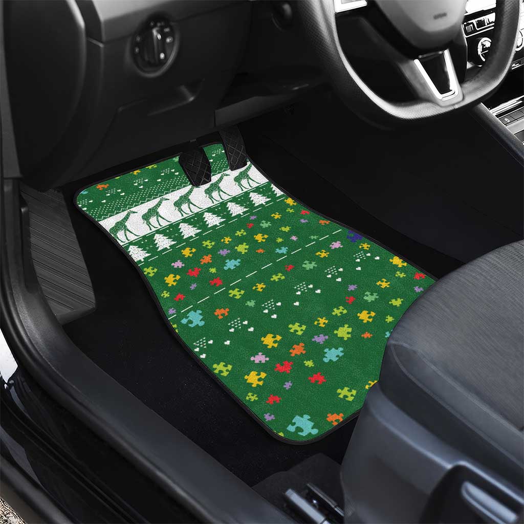 Giraffe Autism Car Mats Seeing The World From Different Angles - Wonder Print Shop