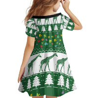 Giraffe Autism Family Matching Off Shoulder Maxi Dress and Hawaiian Shirt Seeing The World From Different Angles - Wonder Print Shop