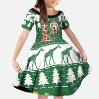 Giraffe Autism Family Matching Puletasi and Hawaiian Shirt Seeing The World From Different Angles - Wonder Print Shop