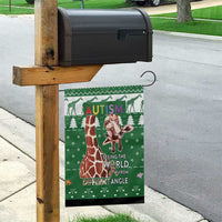 Giraffe Autism Garden Flag Seeing The World From Different Angles - Wonder Print Shop